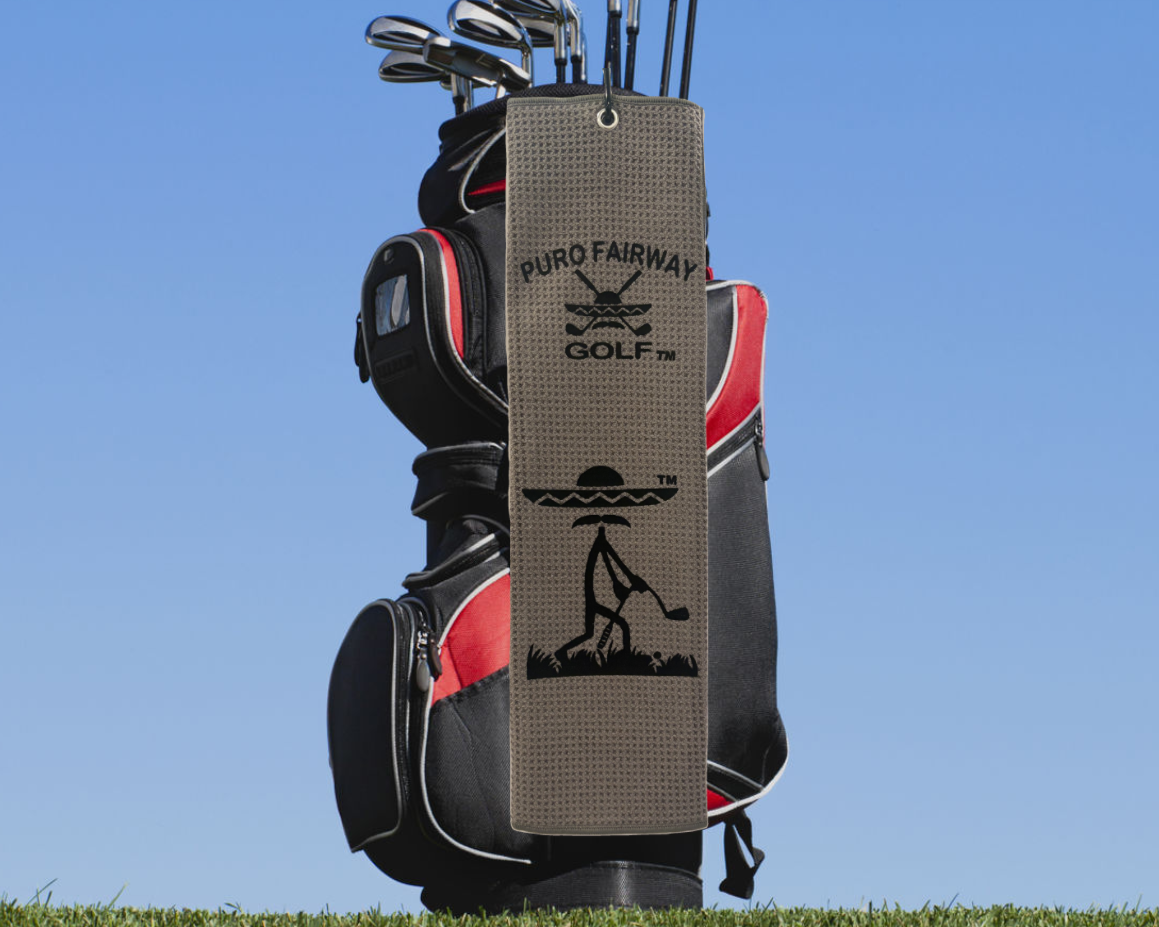 Grey Puro Fairway Golf Towel