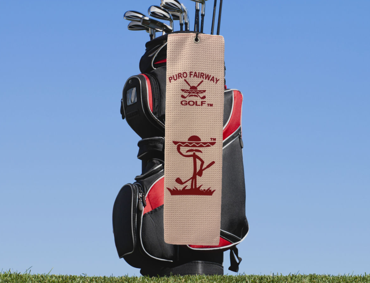 Light Pink Puro Fairway Golf Towel