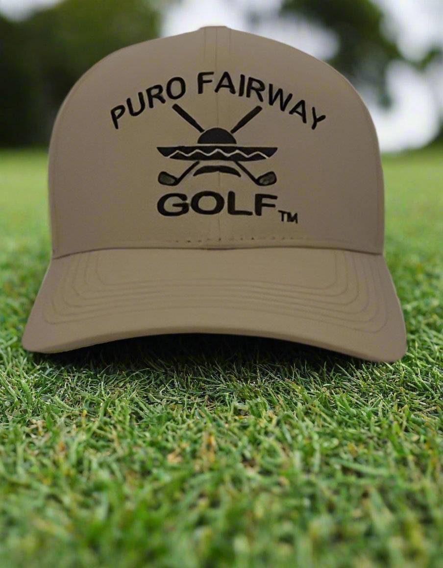 Puro Fairway Golf Logo 6 Panel Cap